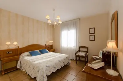 Cama o camas de una habitación en Casa Puyuelo Tierrantona