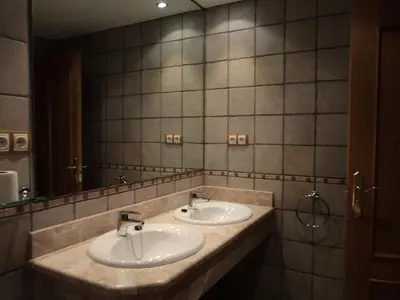 Un baño de Apartamentos Solans