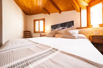 Cama o camas de una habitación en Apartaments Ca de Badia