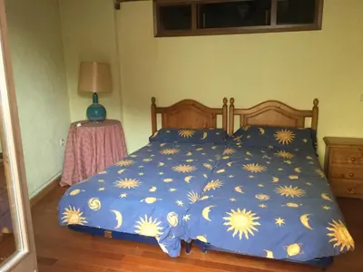 Cama o camas de una habitación en Casa Carbonero