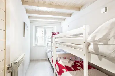 Cama o camas de una habitación en Luderna - Apartamento con terraza Val de Ruda A28 les Ours Polaires