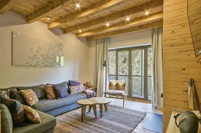 Zona de estar de Luderna - Apartamento Era Sarreta