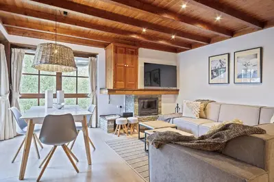Zona de estar de Luderna - Apartamento Val de Ruda A5 Orla