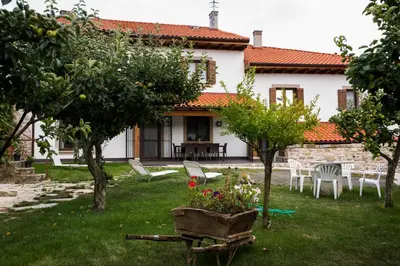 Jardín al aire libre en Casa de la Cadena