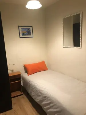 Cama o camas de una habitación en Apartamento San Gregorio