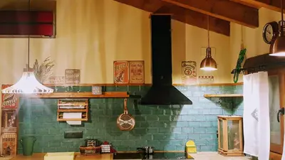 Una cocina o zona de cocina en Casa Ton del Mingo