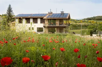 Jardín al aire libre en Casa Nahia Hostal Rural
