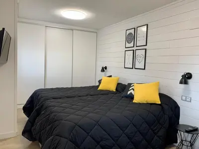 Cama o camas de una habitación en BPIRINEOS-Benazken