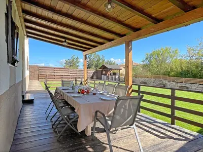 Un balcón o terraza de Casa Larriz