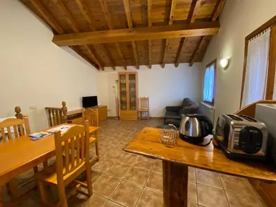 Una televisión o centro de entretenimiento en CASA SUERTES-FISCAL