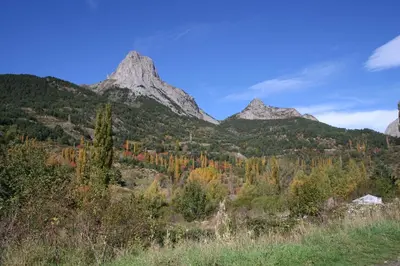 Paisaje cerca de esta villa