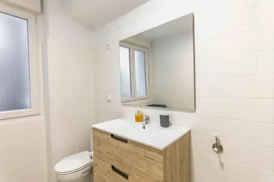 Un baño de Apartamento Turístico IRATI