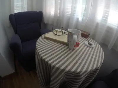 Zona de estar de Apartamento Rural El Balcón