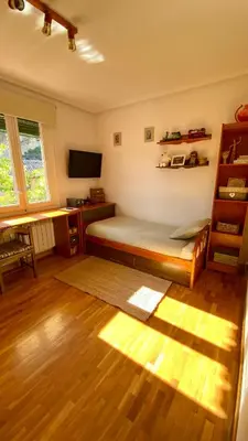 Una televisión o centro de entretenimiento en Apartamento Rural El Balcón