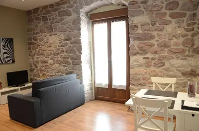 Zona de estar de Apartamentos Elizondo