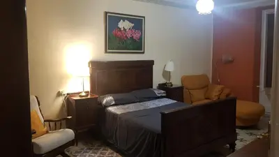 Cama o camas de una habitación en Piso romantico y espacioso