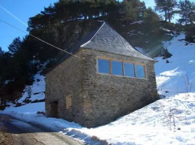 CABAÑA VENTO NORTE en invierno