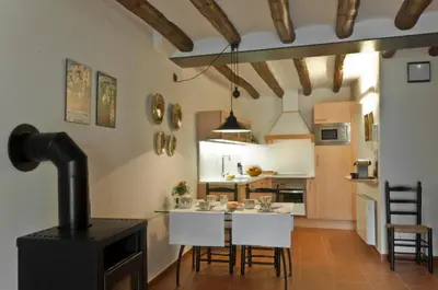 Una cocina o zona de cocina en Casa Carmela