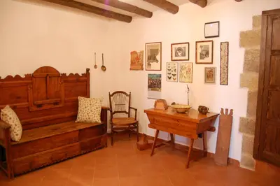 Zona de estar de Casa Carmela