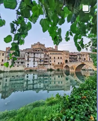 Vista de un río cerca de este apartamento