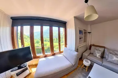 Cama o camas de una habitación en Casa El Paco - tucasaenlospirineos