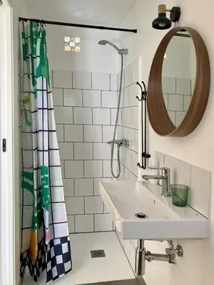 Un baño de Casa Taller en Penelles
