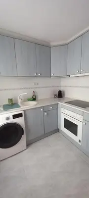 Una cocina o zona de cocina en Apartamento «El Balcón de la Calle Mayor»