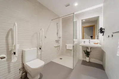Un baño de HOTEL RESTAURANTE CASA LUISA