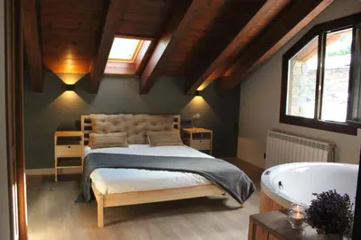 Cama o camas de una habitación en Casa la Era