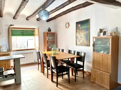 Una cocina o zona de cocina en Cal SIMO