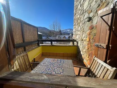 Un balcón o terraza de A01 - Anciles Apartamento - Villmor