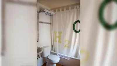 Un baño de Hotel A Nieu