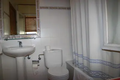 Un baño de Hotel A Nieu