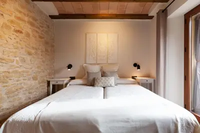 Cama o camas de una habitación en El Gresol - Naturaleza y Relax