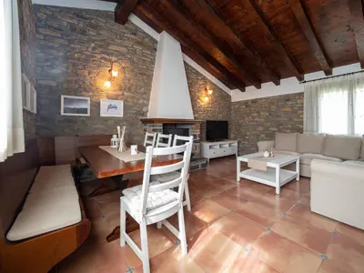 Zona de estar de eva y maría CASA RURAL
