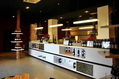 Una cocina o zona de cocina en Buil & Gine Wine Hotel