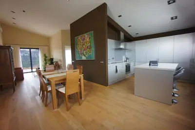 Una cocina o zona de cocina en Buil & Gine Wine Hotel