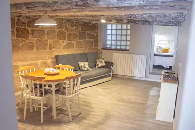 Zona de estar de Casa Rural El Morral