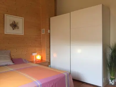 Cama o camas de una habitación en Casa Montanyés