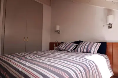Cama o camas de una habitación en Ático Pico Cerler