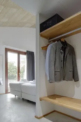 Cama o camas de una habitación en IRAIPE Estella Rooms Auto Check-in