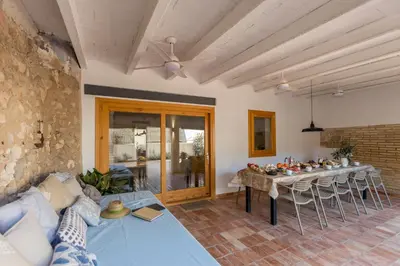 Zona de estar de Casa Rural Boutique - Ca Bolo
