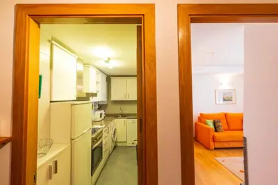 Una cocina o zona de cocina en Partacua - Centro de Panticosa con garaje y trastero - Pirineos360