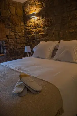 Cama o camas de una habitación en La Casa Del Miracle