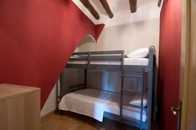 Cama o camas de una habitación en Ca La Garranxera