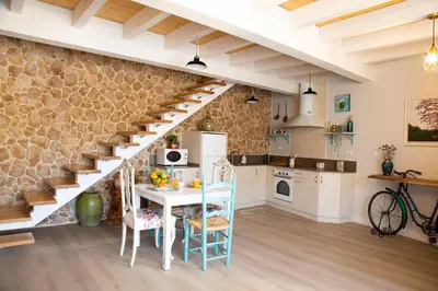 Una cocina o zona de cocina en Vistas de Chamberi