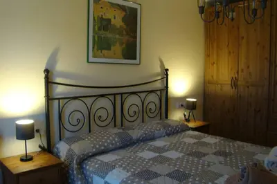 Cama o camas de una habitación en El Capricho de Bego