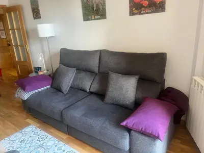 Zona de estar de El Capricho de Bego