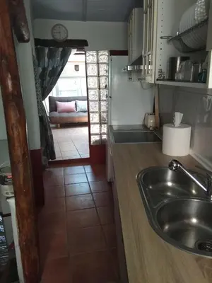 Una cocina o zona de cocina en Casa Flor de lis