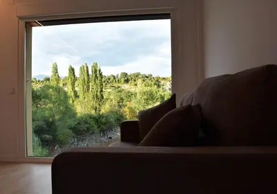 Zona de estar de Huertas de Muro Turismo Rural